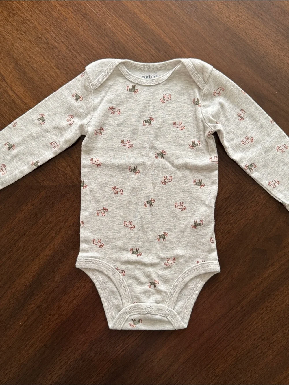Carter's Long-Sleeve Bodysuit Bundle | 12 months